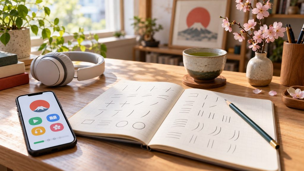 Katakana verschafft Anfängern schneller Erfolgserlebnisse