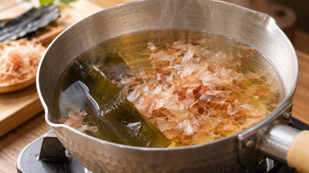 Vegetarisches und veganes Dashi: Kombu trifft Shiitake
