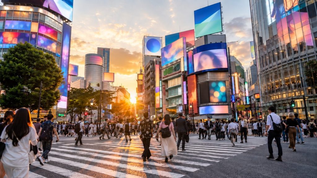 Tag 1: Shibuya, Harajuku und Meiji Jingu