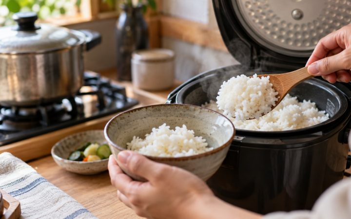 Reiskocher kaufen: Wann sich ein japanisches Gerät lohnt – und wann der normale Kochtopf ausreicht