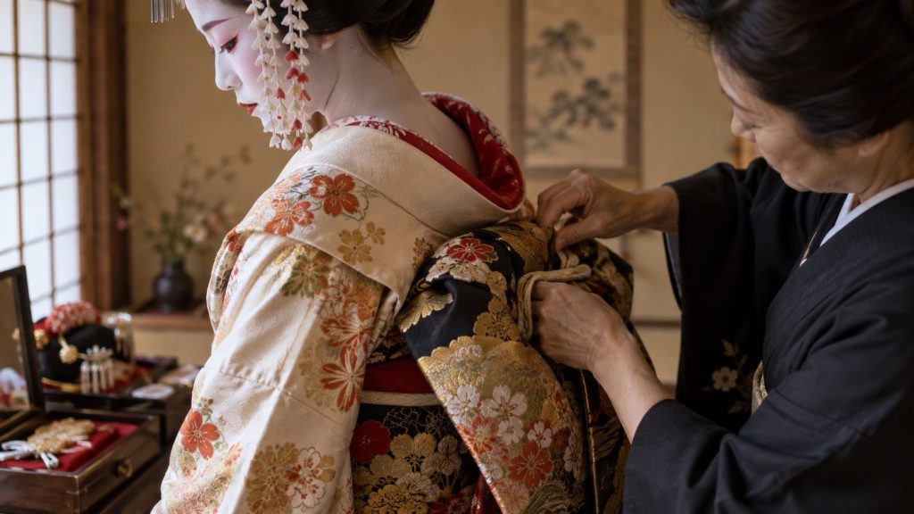 Was macht eine Geisha beruflich