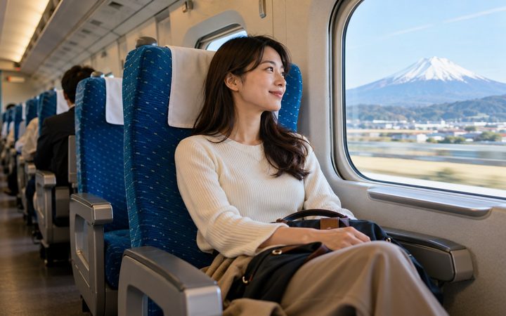 Shinkansen in Japan: Tickets kaufen, Sitzplatz wählen und Gepäck richtig verstauen – Anleitung 2026