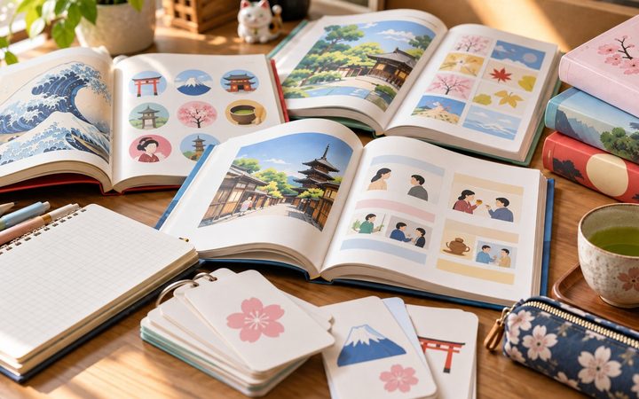Welches Japanisch-Lehrbuch passt zu dir? Sauseschritt, Minna no Nihongo, Genki oder Marugoto