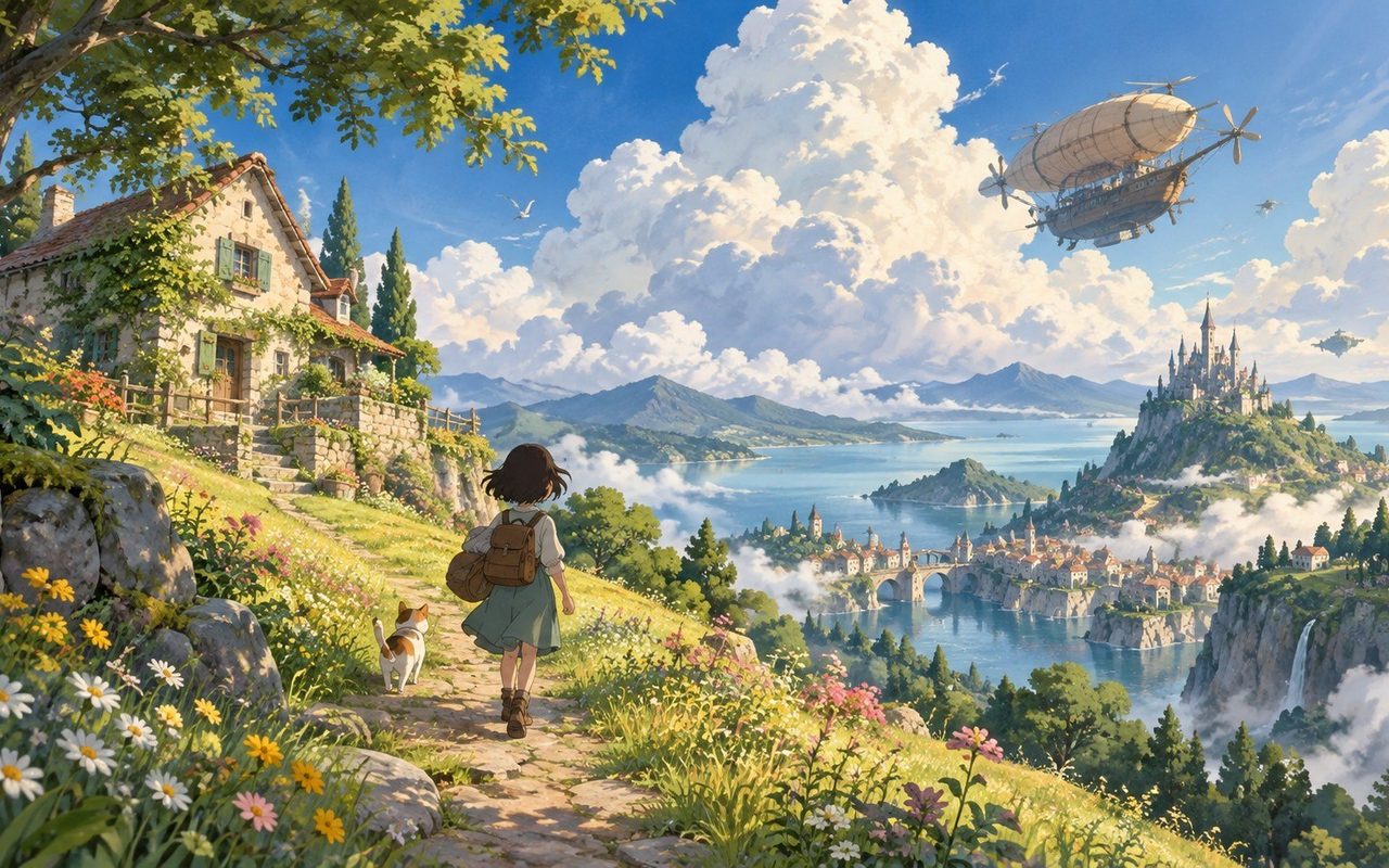 Studio Ghibli in der richtigen Reihenfolge: alle Filme chronologisch mit Jahr, Regie und Laufzeit, dazu drei Einstiegswege und der Streamingort in DACH.