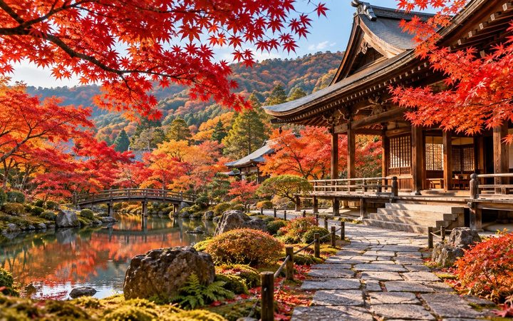 Herbstlaub in Japan 2026: Zeitfenster von Hokkaido bis Kyushu, die besten Orte je Woche und wie du die japanischen Koyo-Prognosen richtig liest.