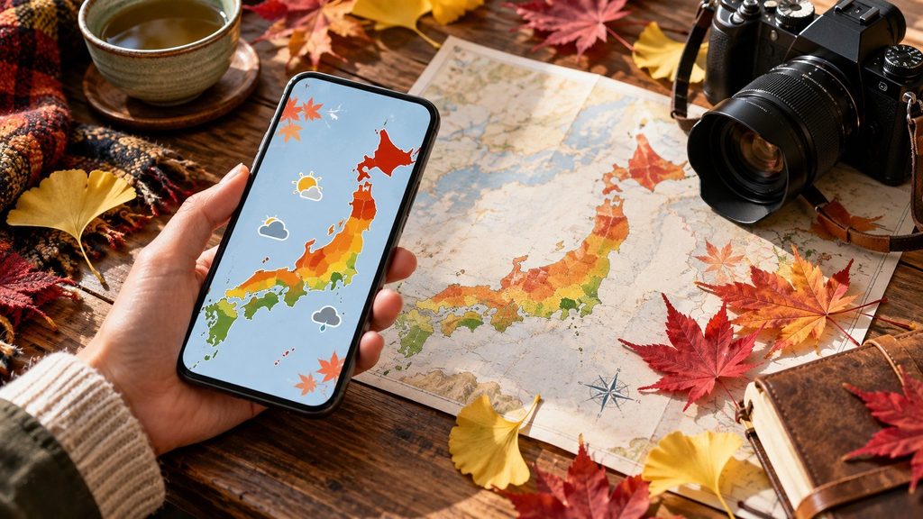 So liest du Herbstlaub-Prognosen richtig